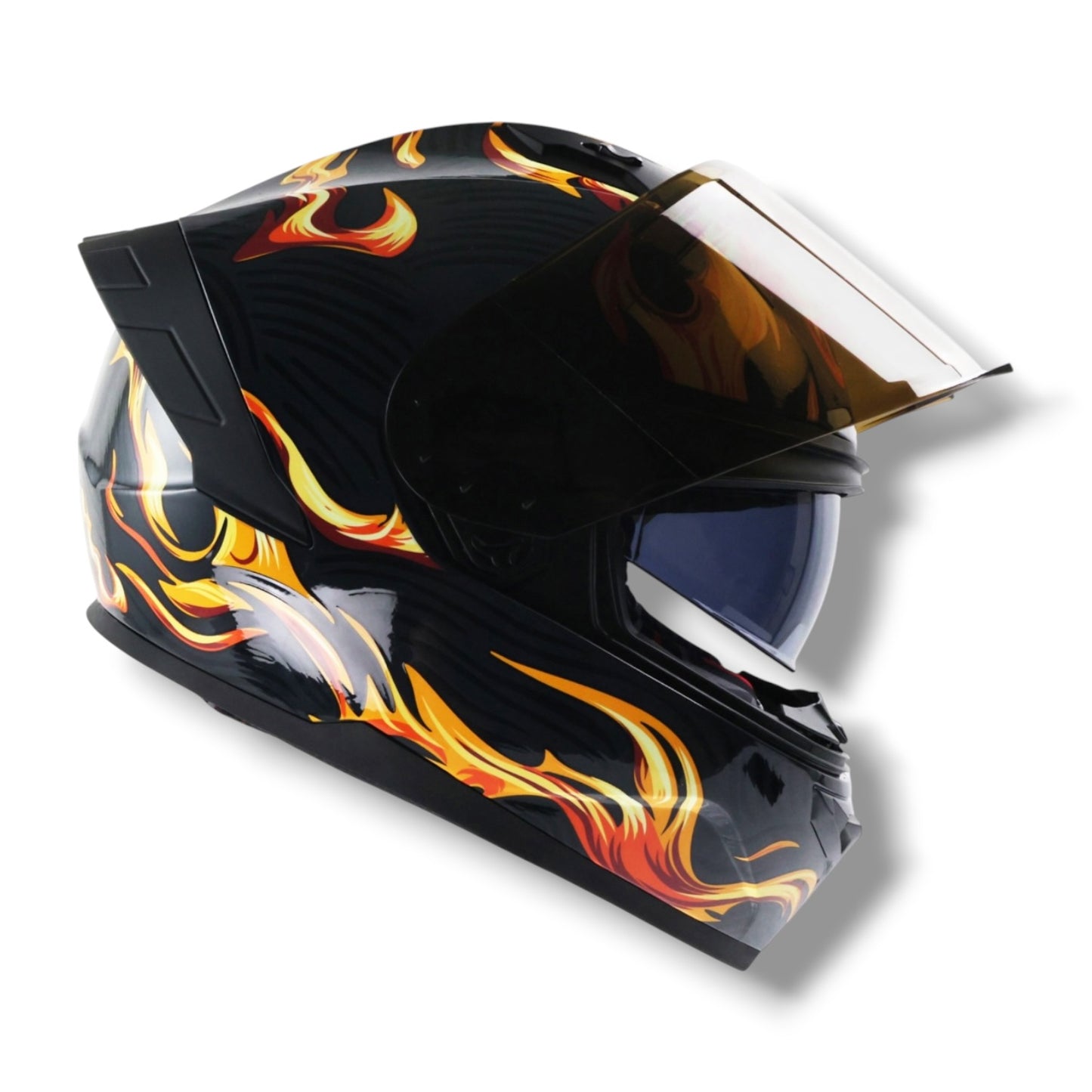 Casco RODA Drift Fire Boost Negro (DOT)