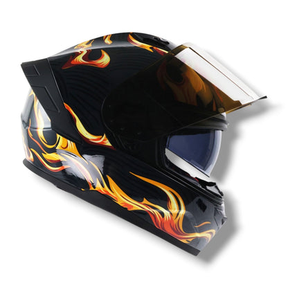 Casco RODA Drift Fire Boost Negro (DOT)