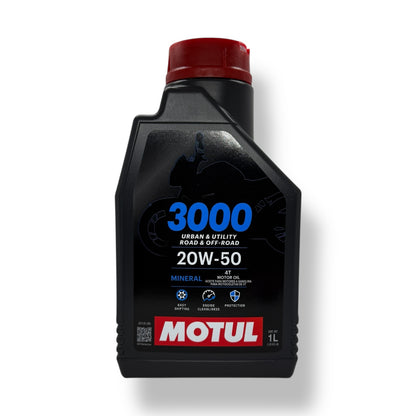Aceite mineral motul 3000 20w50 (1L.)