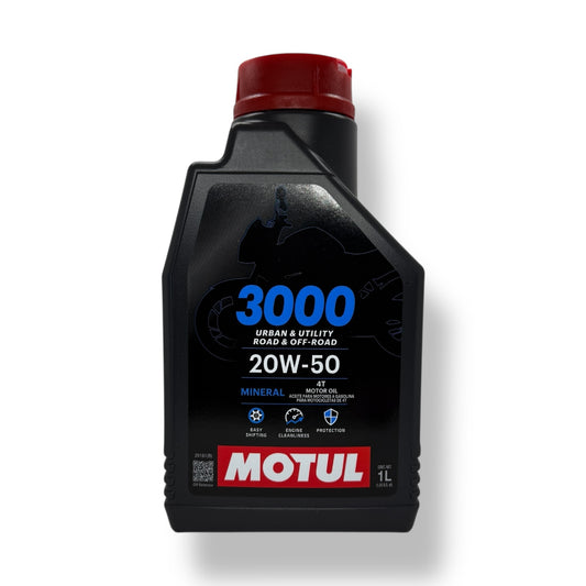 Aceite mineral motul 3000 20w50 (1L.)