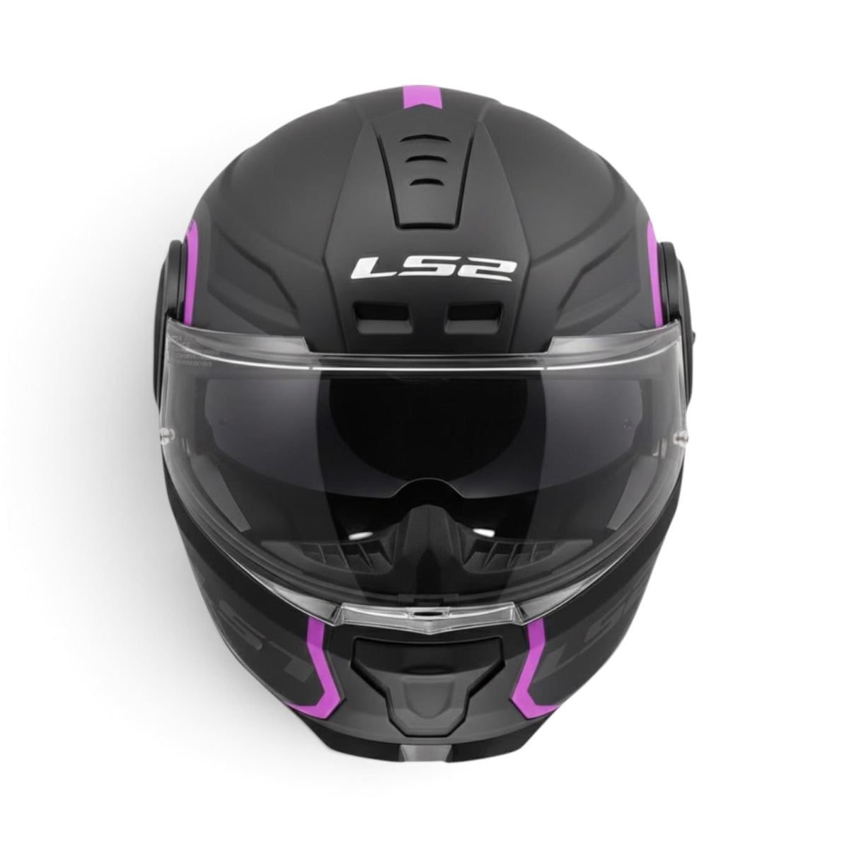 Casco Abatible LS2 Scope II Arch Titanium Mate/Rosa FF902 | ECE