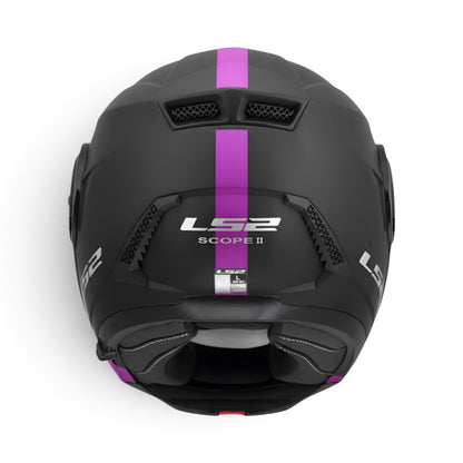 Casco Abatible LS2 Scope II Arch Titanium Mate/Rosa FF902 | ECE