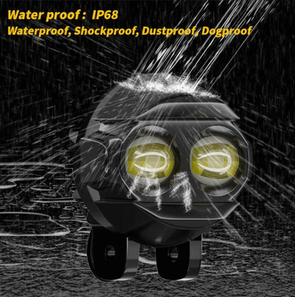 Par de Faros Auxiliares LED de Lupa Doble Color | 40W