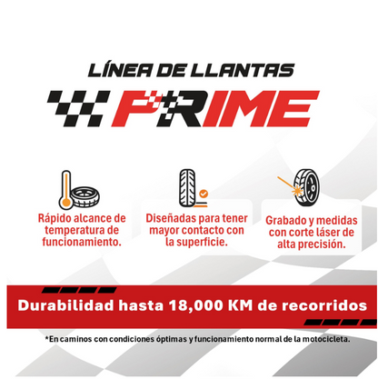 Llanta RODA 90/90-19 58P 6PR TT | Calle / Reparto