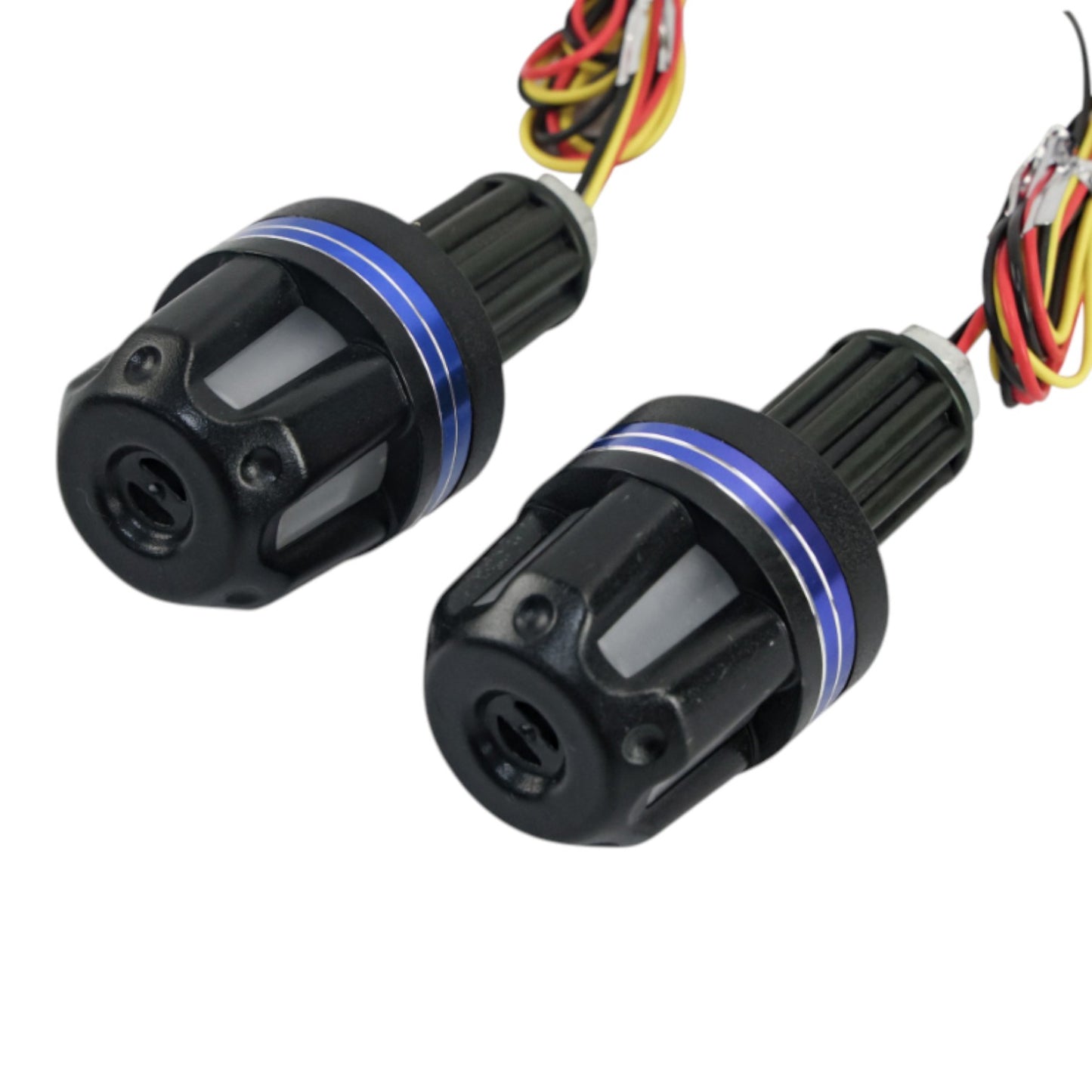 Contrapesos para Manillar con Luz LED Direccional Amarilla/Blanca | Set