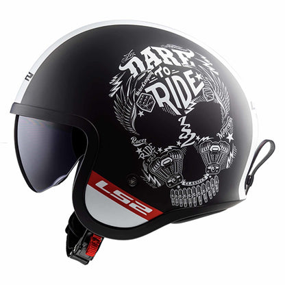 Casco 3/4 LS2 Spitfire ll Inky (ECE)
