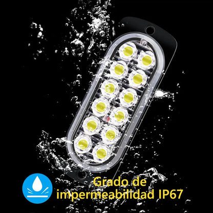 Estrobos amarillo/blanco Pixel 17 modos