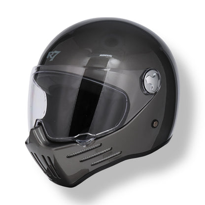 Casco cerrado R7 Clancy Gris (DOT)