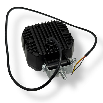 Faro Auxiliar 2 LED Cuadrado | DRL Blanco