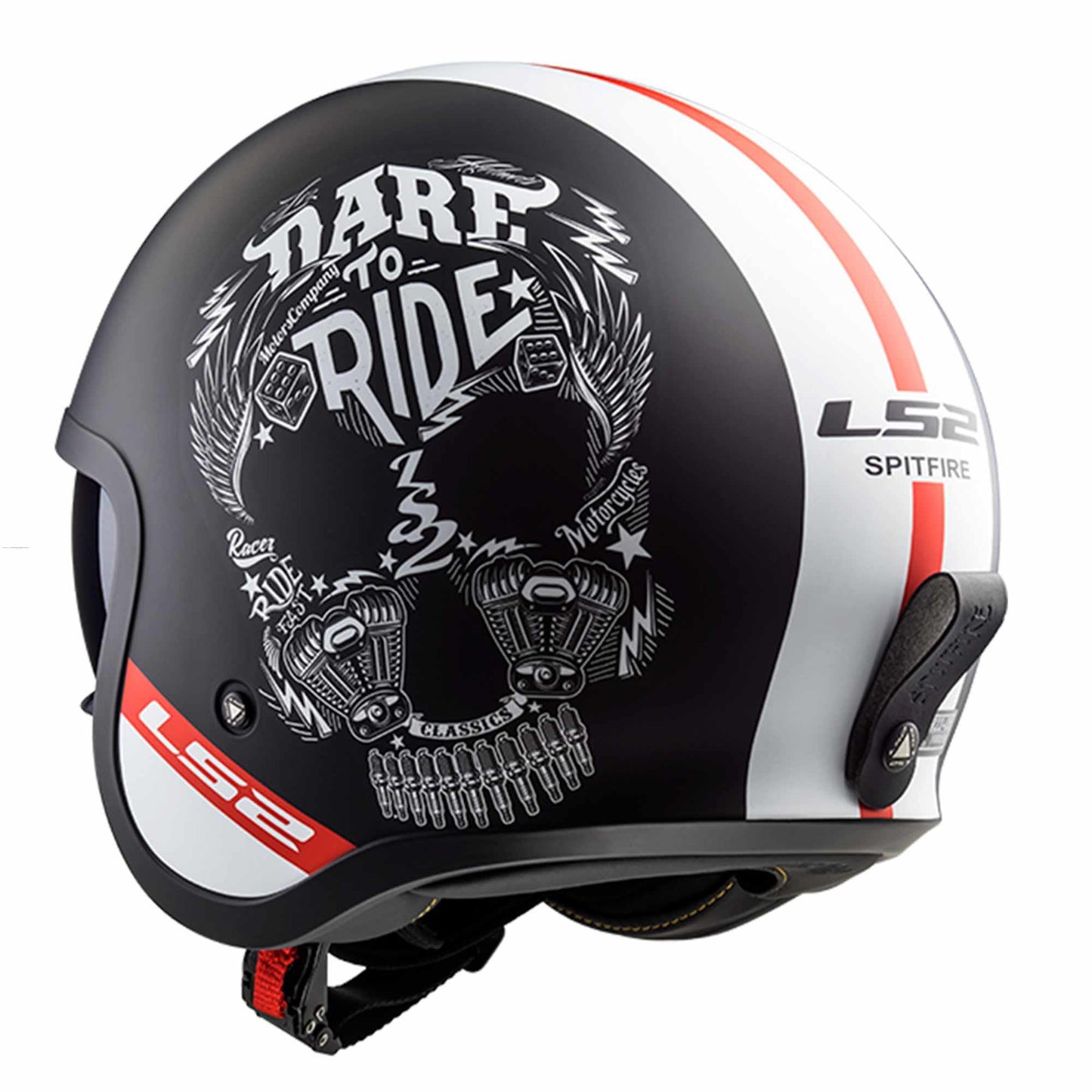 Casco 3/4 LS2 Spitfire ll Inky (ECE)