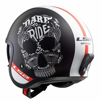 Casco 3/4 LS2 Spitfire ll Inky (ECE)
