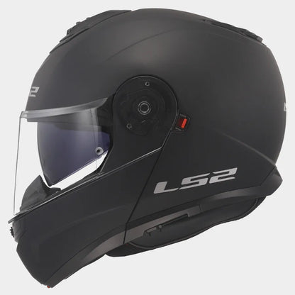 Casco Abatible LS2 Strobe II Solid Negro Mate | ECE