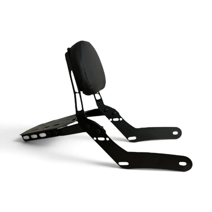 Respaldo con Parrilla Portabultos para Italika TC250 | Negro