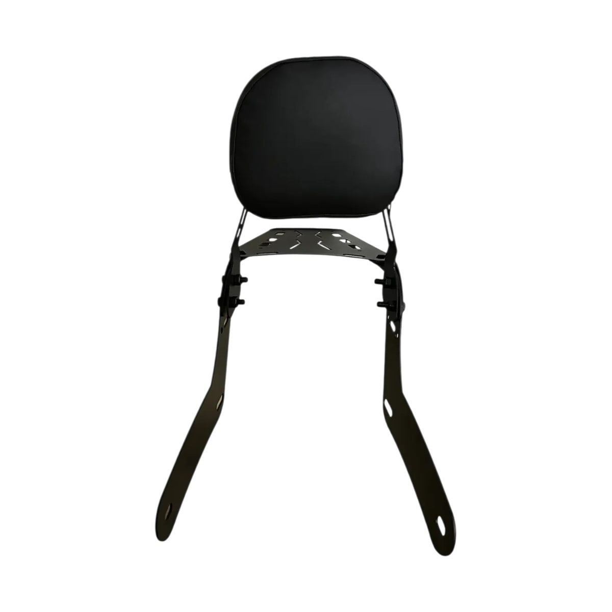 Respaldo con Parrilla Portabultos para Italika TC250 | Negro