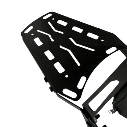 Respaldo con Parrilla Portabultos para Italika TC250 | Negro
