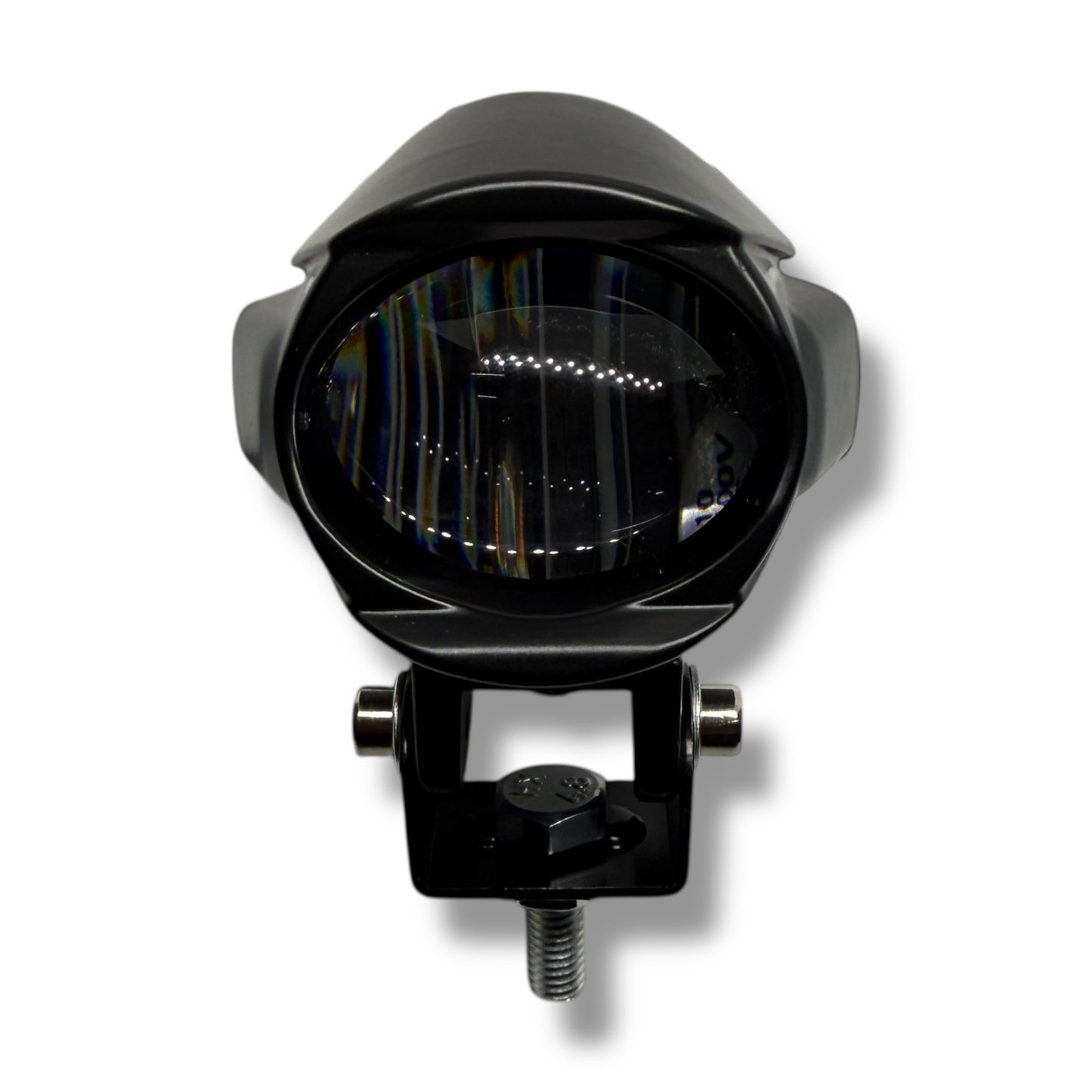 Par de faros auxiliares 3” tipo lupa luz amarilla y blanca 30w