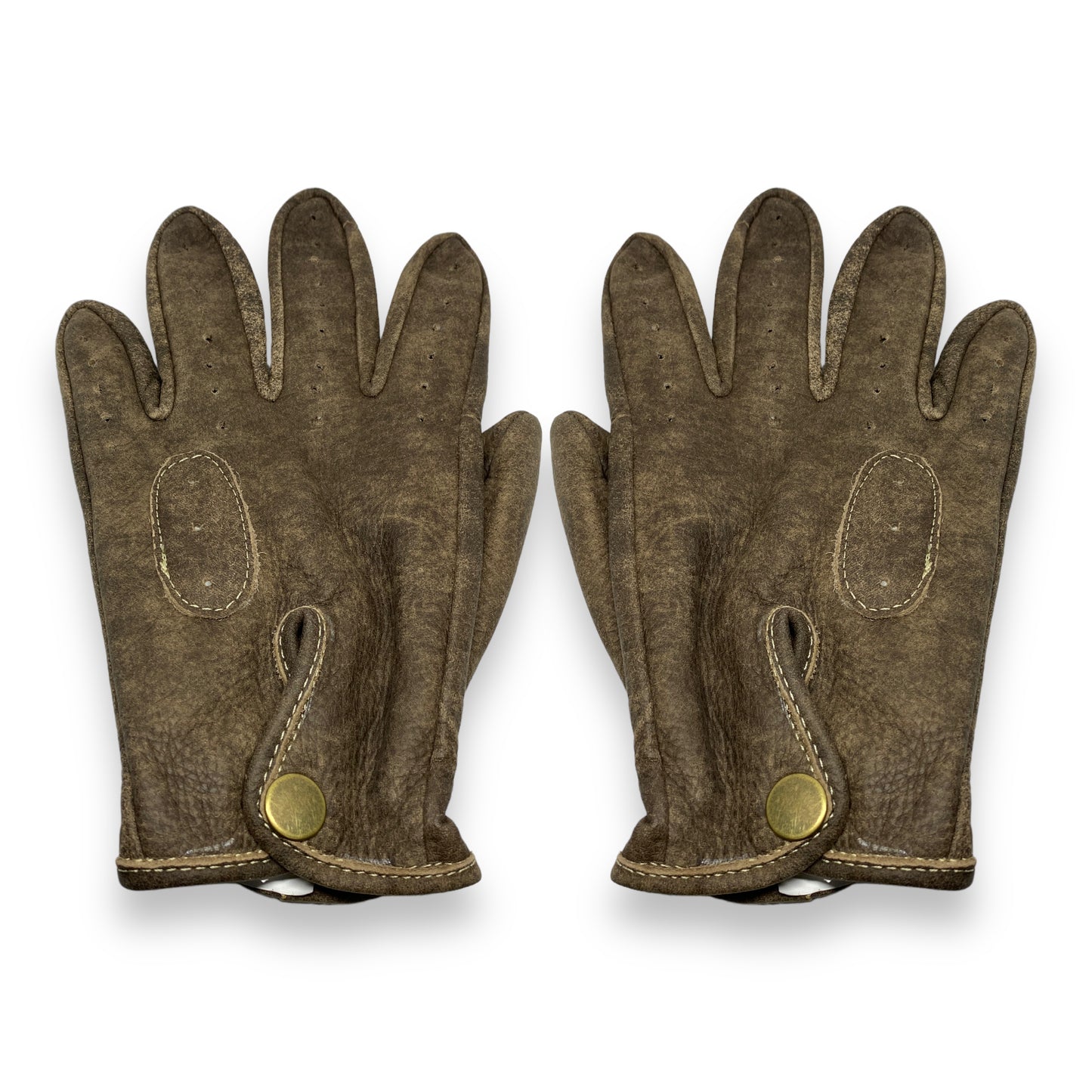 Guantes vintage de piel Nesquik