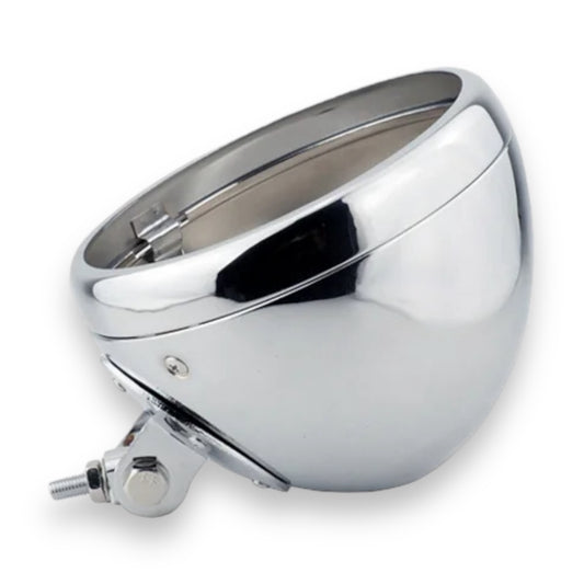 Carcasa cromada 7” tipo H-D sin faro