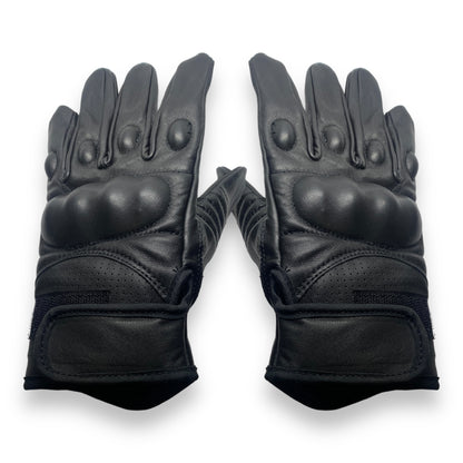 Guantes G2 de piel negros con protección suave