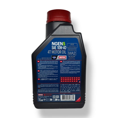 Aceite semi sintético motul NGEN 5 10w40 (1L)