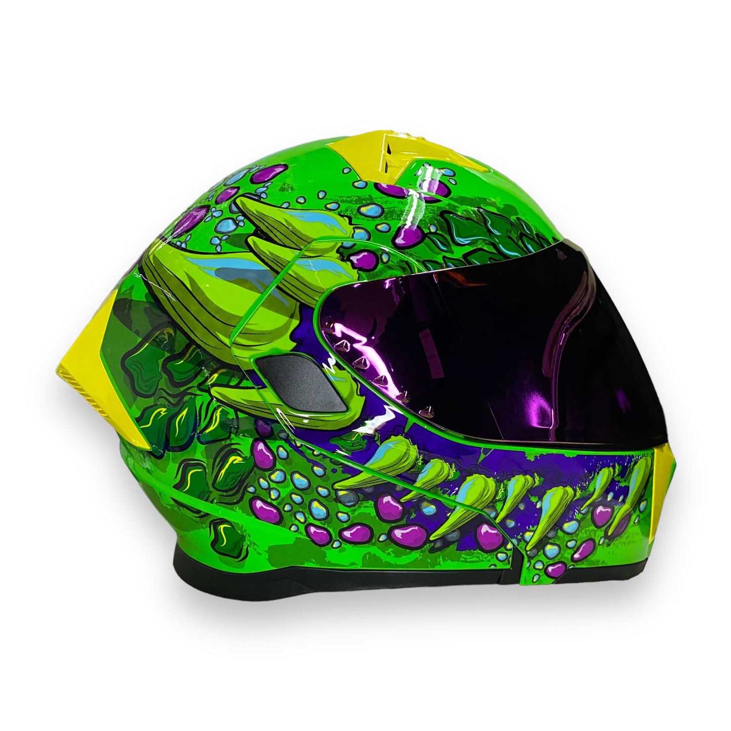 Casco abatible Half Dragon neon (DOT) - Main Image