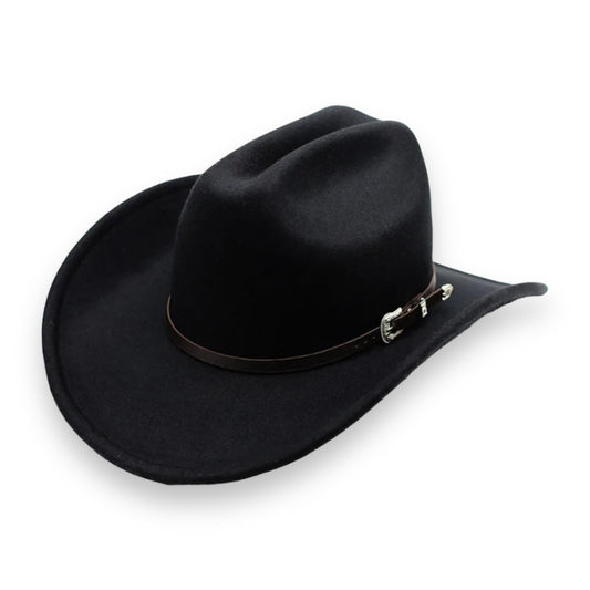 Sombrero cowboy oeste con lazo