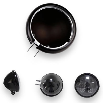 Carcasa cromada para faro delantero 5.75” H-D Dyna