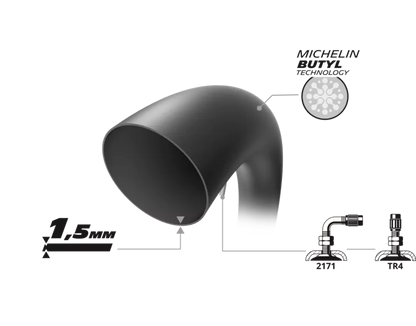 Cámara de Aire Michelin Airstop 16MD TR4