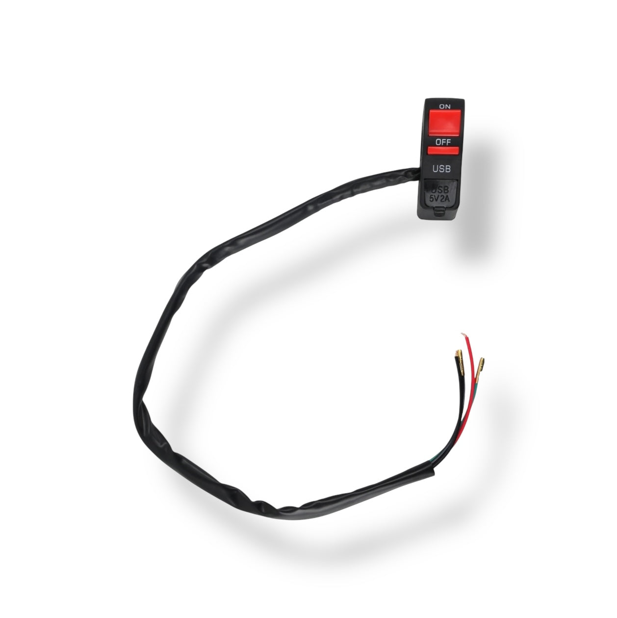 Switch para manillar 2 posiciones + USB