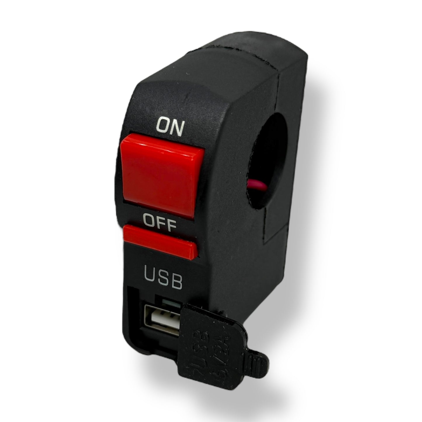 Switch para manillar 2 posiciones + USB