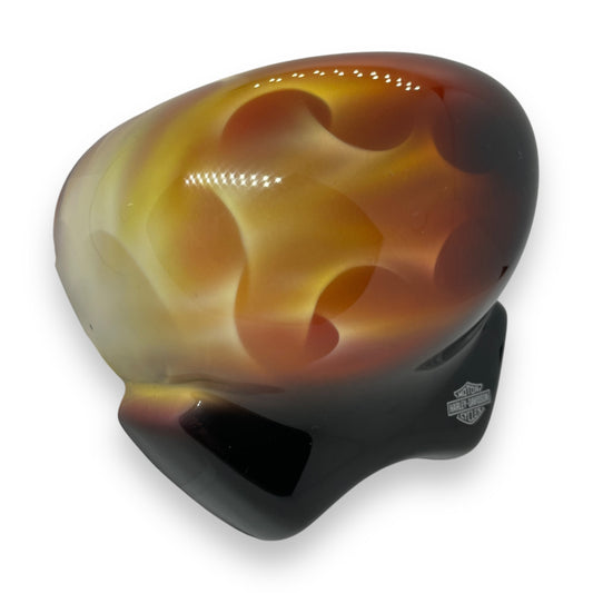 Cubierta de claxon Real Fire para Harley Davidson V Rod #69169-05BWX
