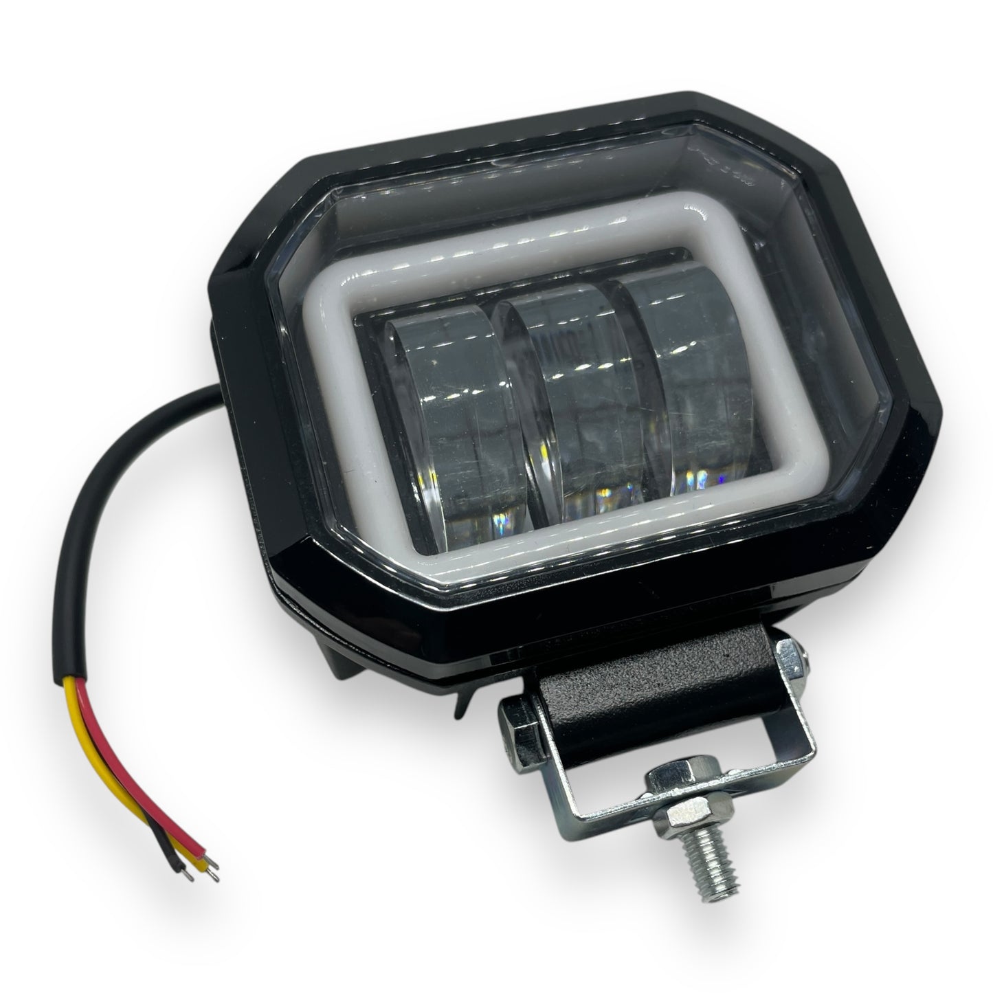Faro auxiliar LED Daymaker 3” cuadrado con ojo de ángel
