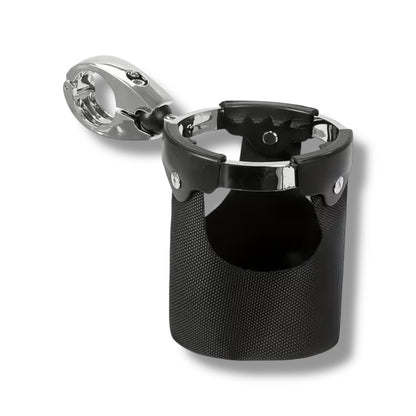 Portavasos para motocicleta 360° cromado (ABS)