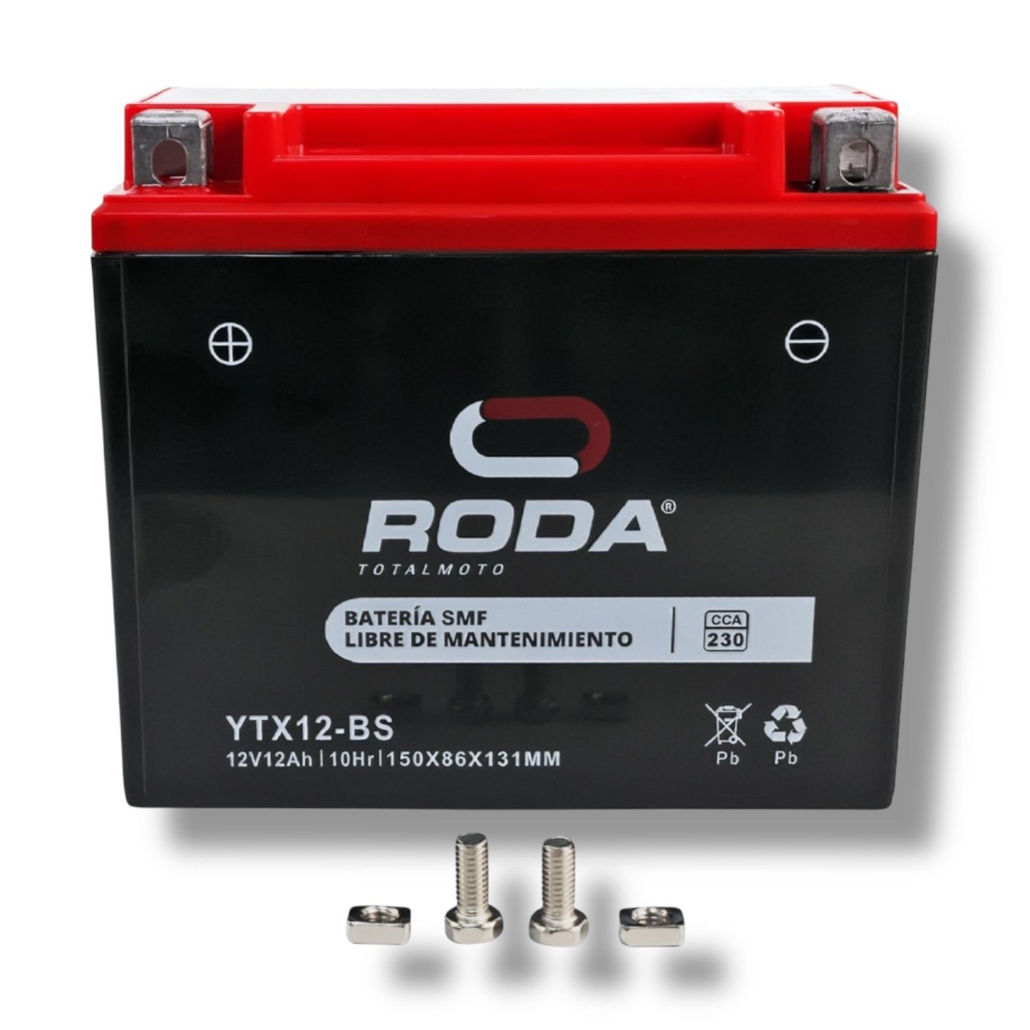 Acumulador Sellado SMF YTX12-BS RODA