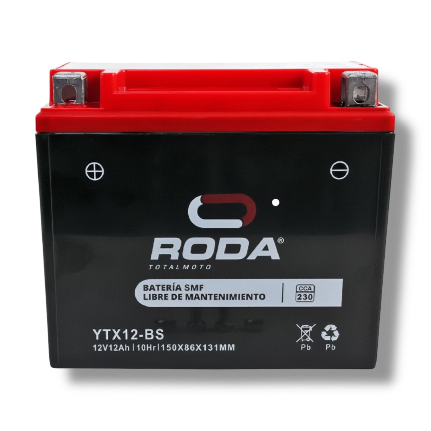 Acumulador Sellado SMF YTX12-BS RODA