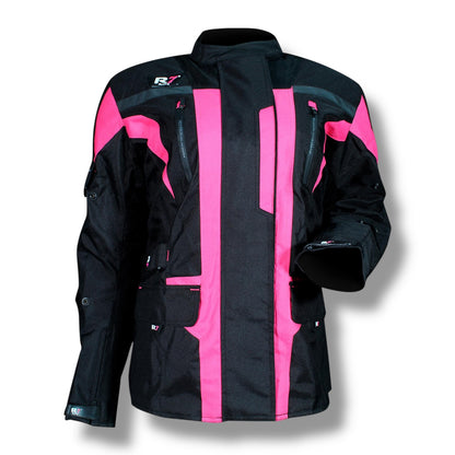 Chamarra R7-246 Rosa Textil para Dama