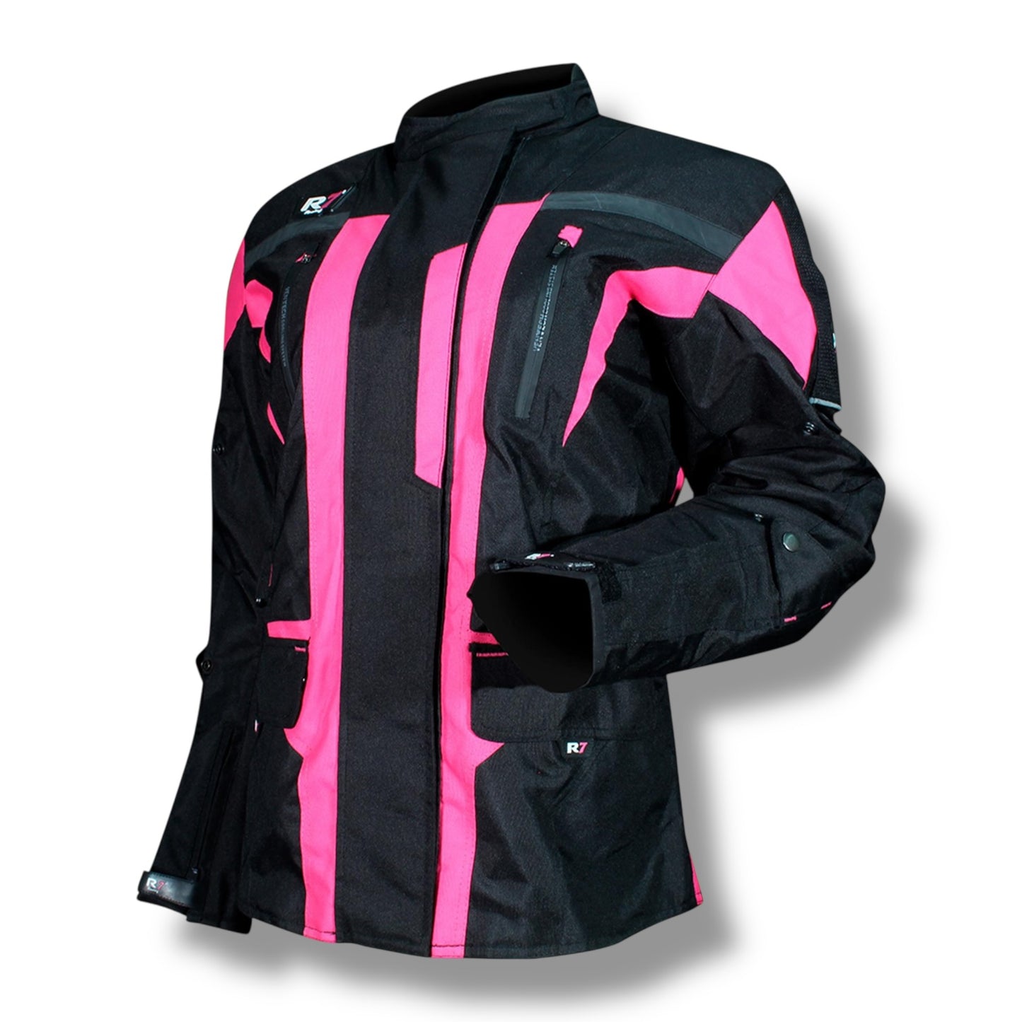 Chamarra R7-246 Rosa Textil para Dama