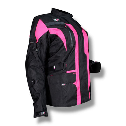 Chamarra R7-246 Rosa Textil para Dama