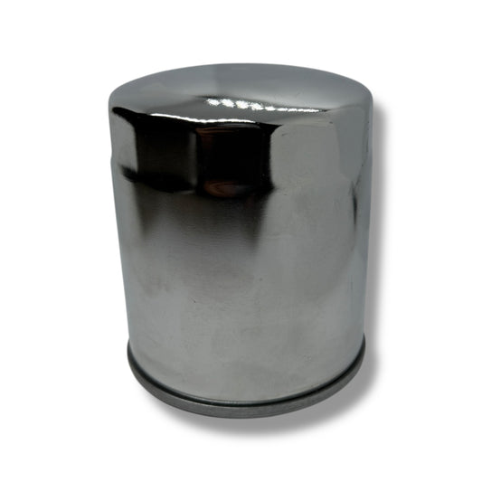 Filtro de aceite para Harley Davidson plateado