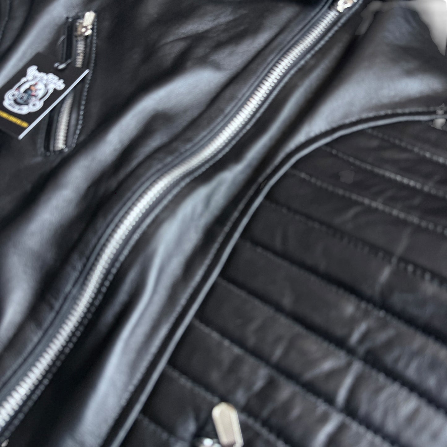 Chaleco de piel Rocker para dama ll
