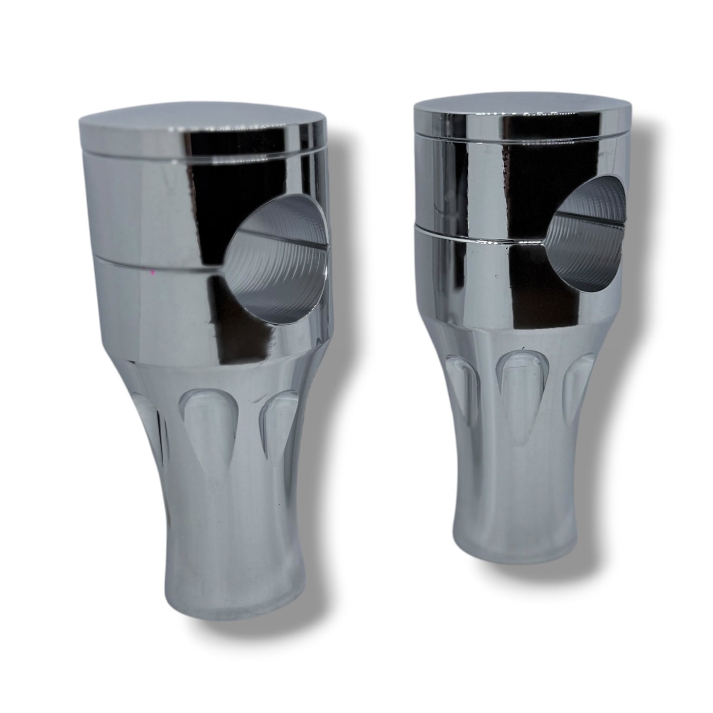 Elevadores de Manillar Universales 1” – Abrazaderas CNC (Par)