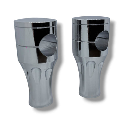 Elevadores de Manillar Universales 1” – Abrazaderas CNC (Par)