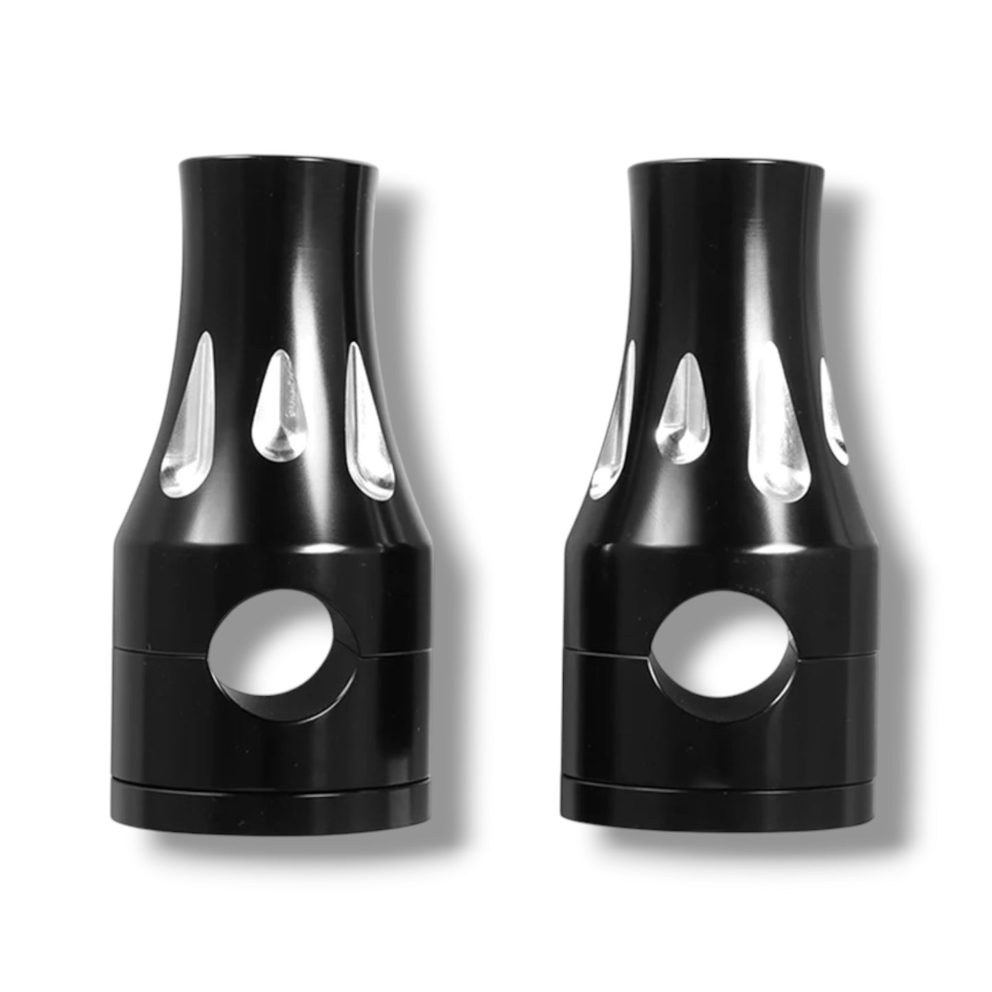 Elevadores de Manillar Universales 1” – Abrazaderas CNC (Par)