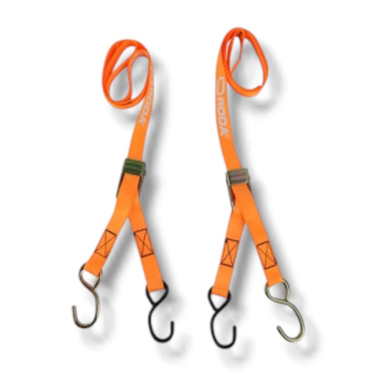 Sujeta Motos Set (Sinchos) Naranja (1.42m)