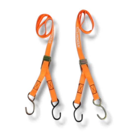 Sujeta Motos Set (Sinchos) Naranja (1.42m)