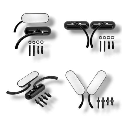 Espejos Retrovisores para Motocicleta Custom / Cruiser