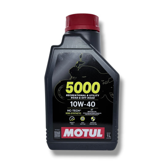 Aceite semi sintetico motul 5000 10w40 (1L)