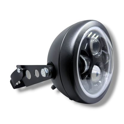 Faro LED 5.75” Ojo de Ángel Alta/Baja Universal para Motocicleta