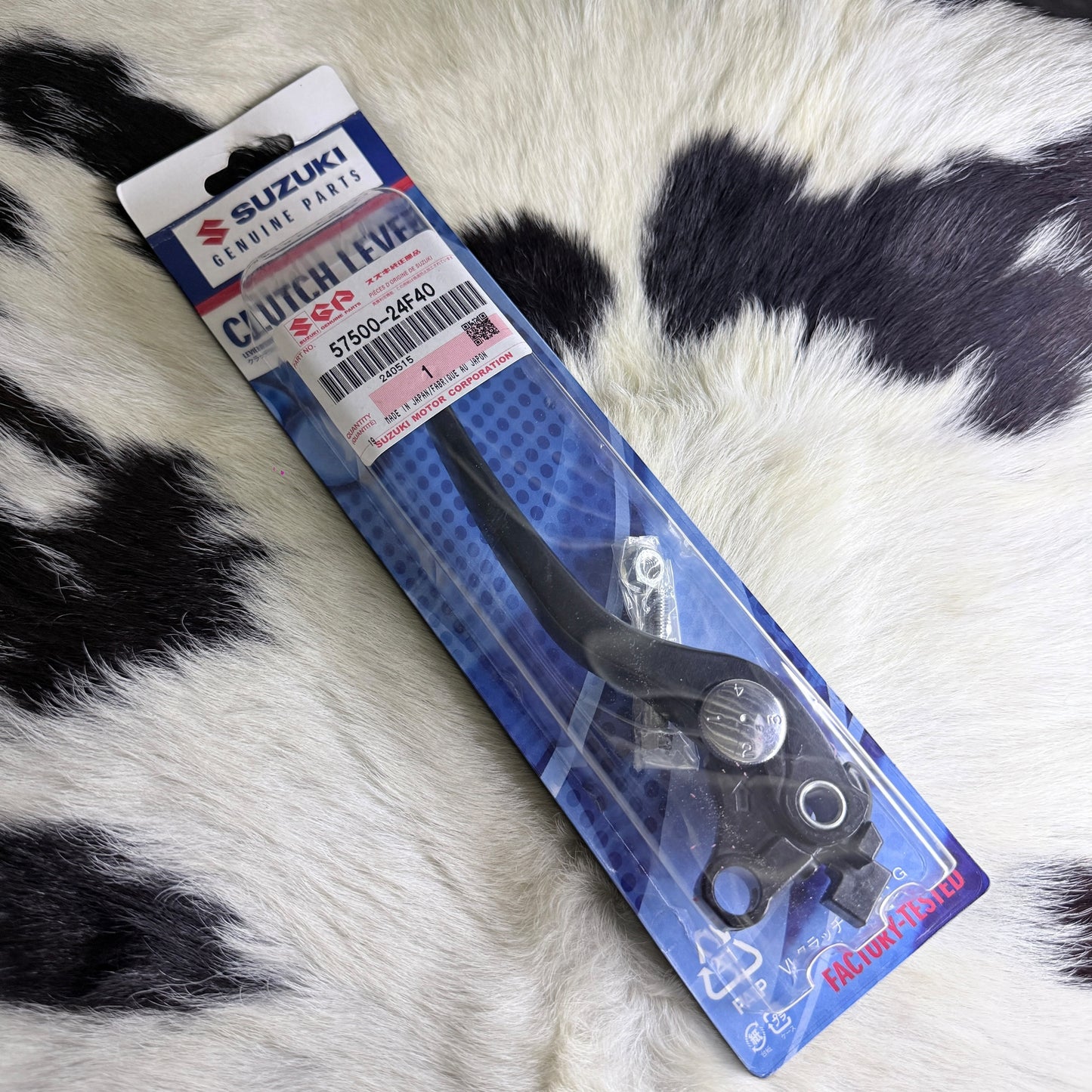 Palanca de Embrague Original Suzuki OEM 57500-24F40 Negra