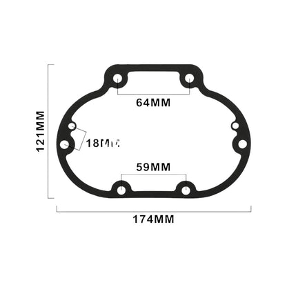 Junta de Tapa de Embrague para Harley-Davidson Dyna y Softail (07-UP)